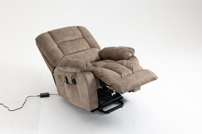 Kiara Recliners Lift Chair - Beige+Brown