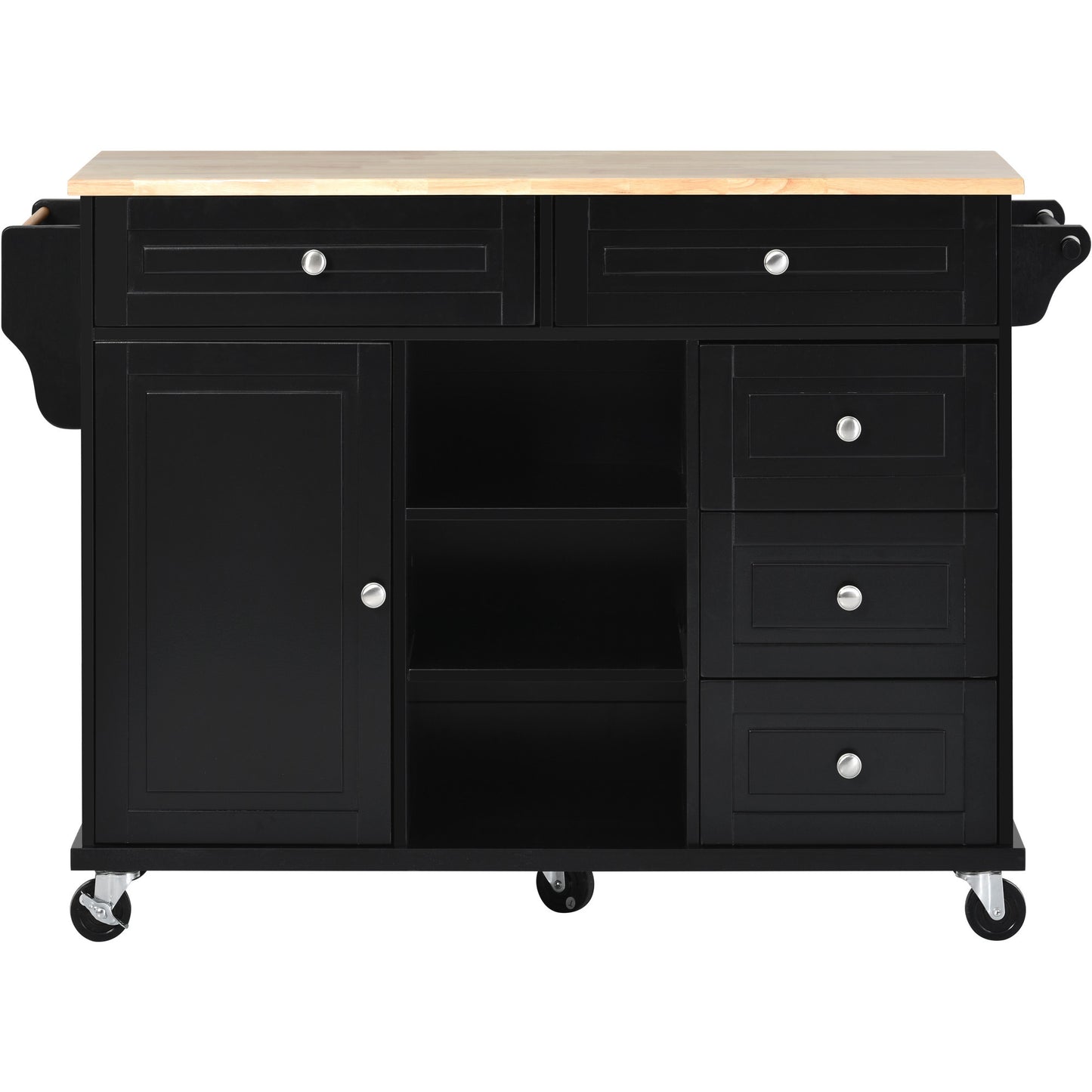 Pantry Mate Kitchen Cart - Black