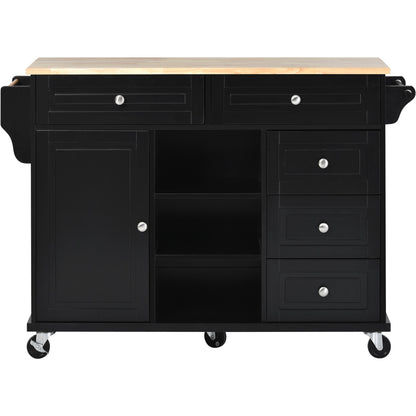 Pantry Mate Kitchen Cart - Black