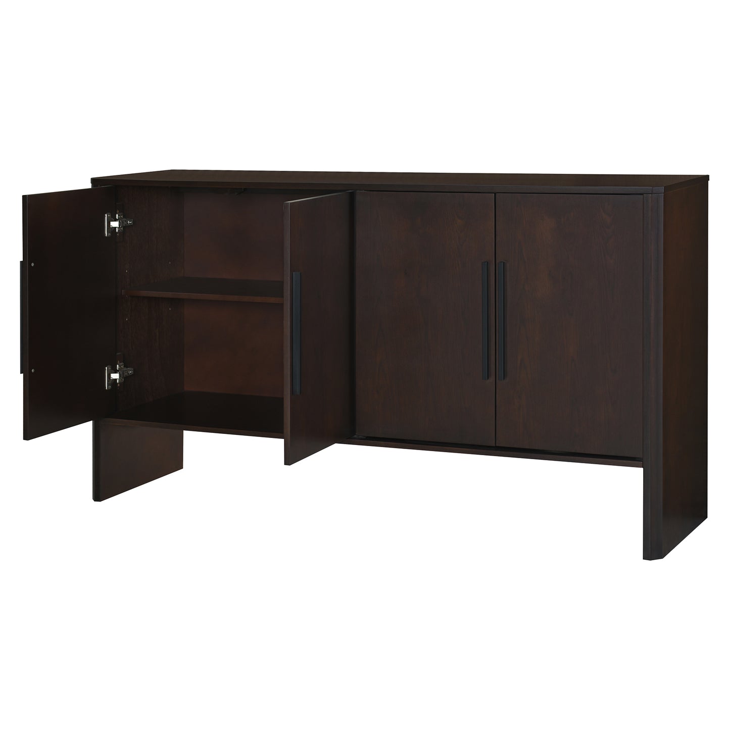 Miya Retro Sideboard Buffet - Espresso