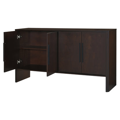 Miya Retro Sideboard Buffet - Espresso