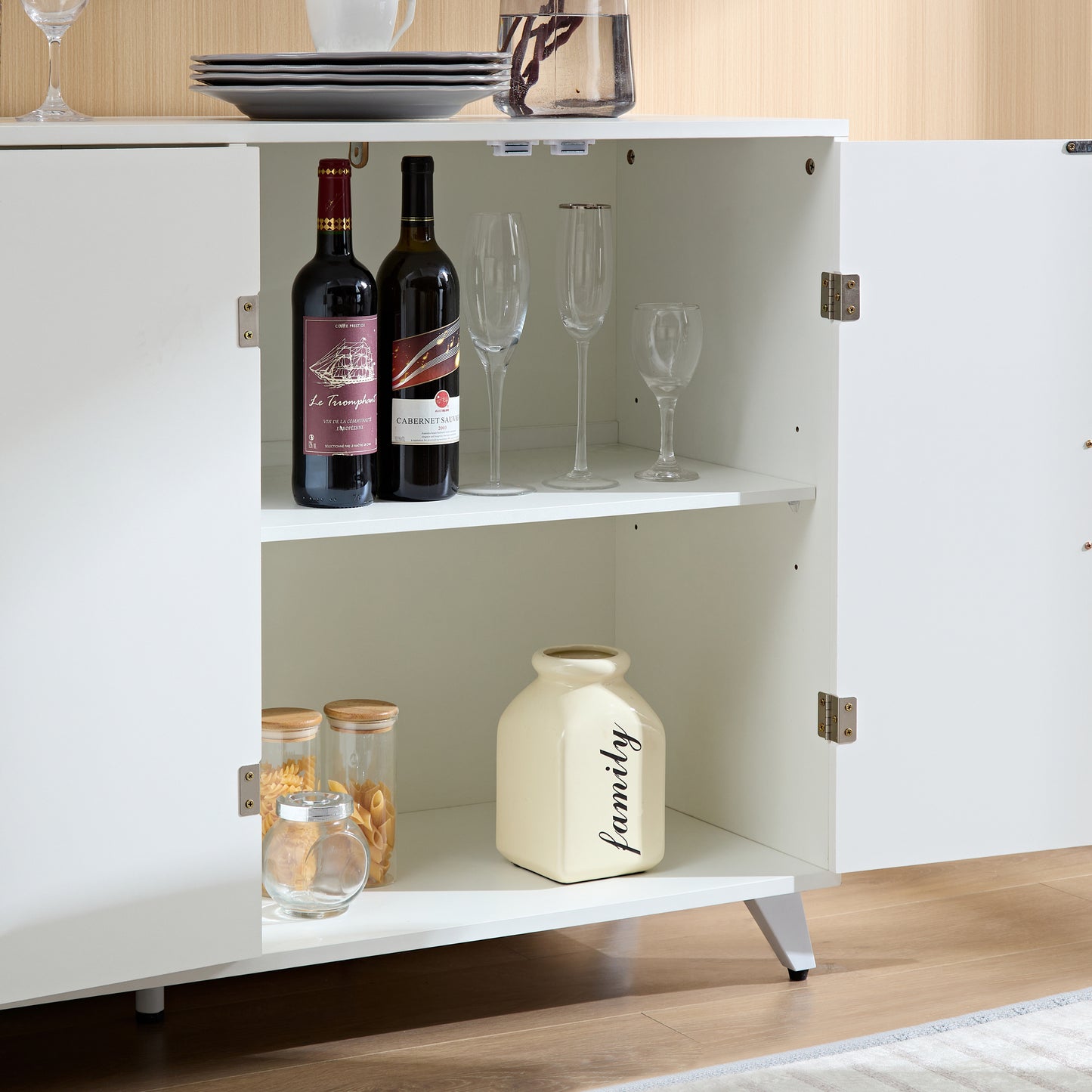 Miller 4 doors Sideboard Buffet