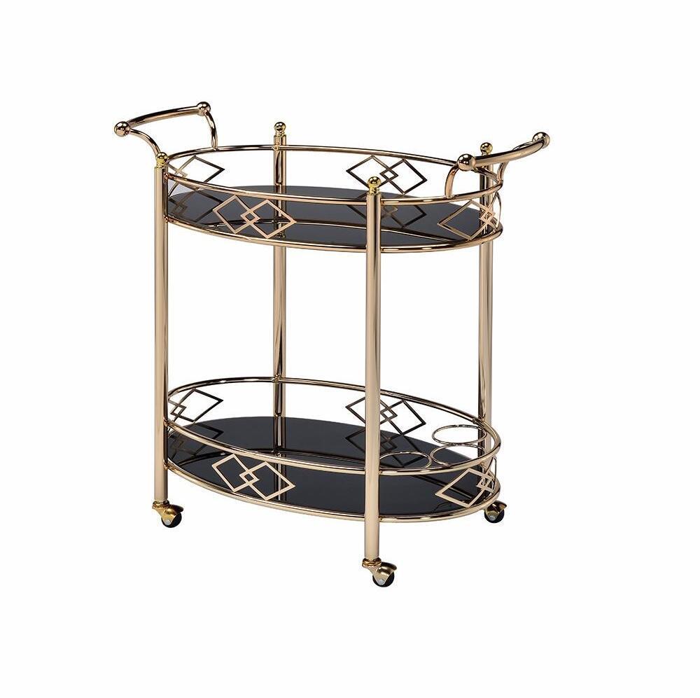 Golden Lord  Bar Cart