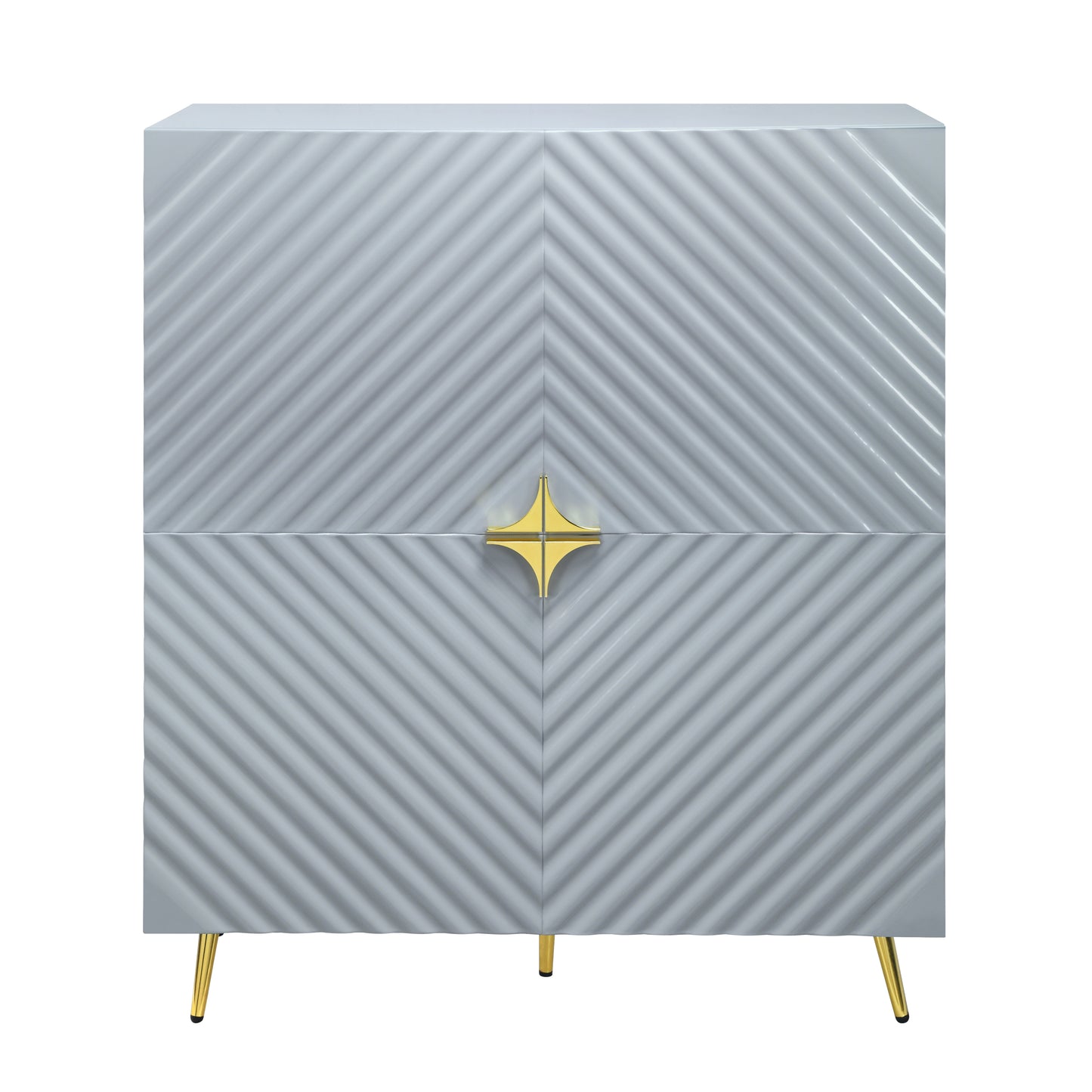 Gaines Accent Cabinet in Gray