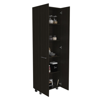 Phoenix Pantry Cabinet - Black