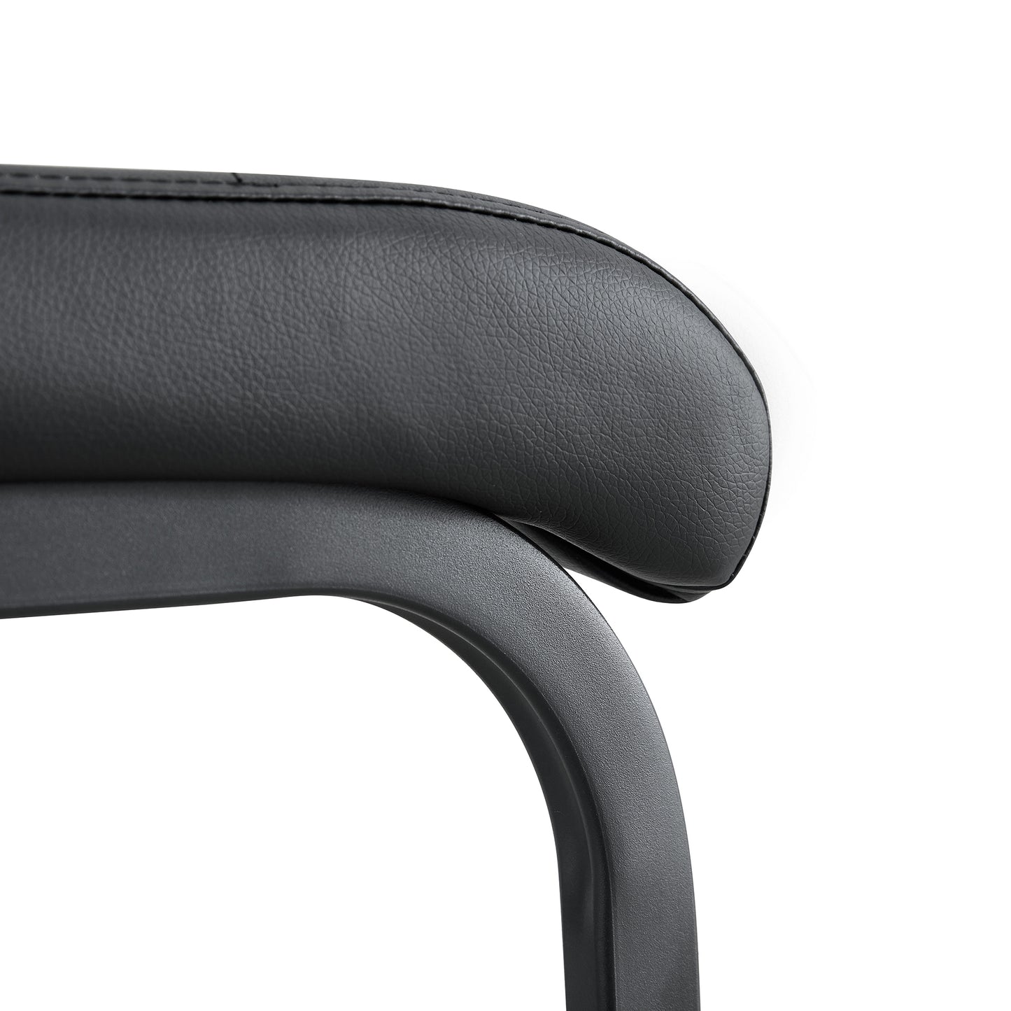 Regal PU Chair Barstool - Black Set of 2