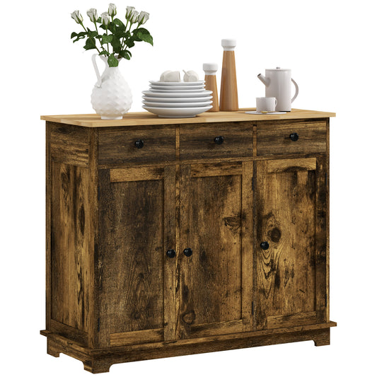 Moso Sideboard Buffet - Rustic Brown