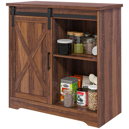 Arredo Farmhouse Sideboard Buffet - Brown
