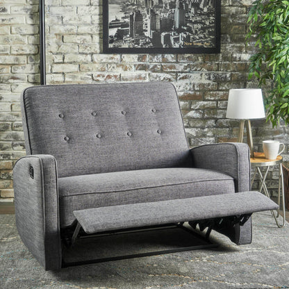 Zola 47" Wide Manual Recliner - Gray
