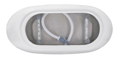 Osha 67"  Acrylic Freestanding Soaking Bathtub  - White