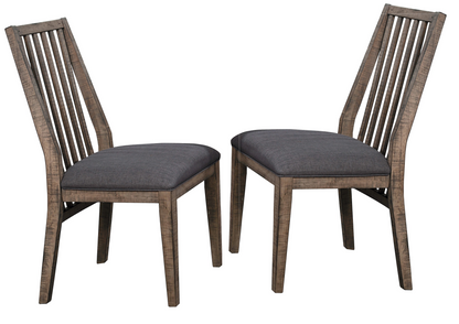 Harun Wooden Dining Chair (Set of 2) - Light Brown