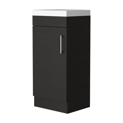 Redmond Rectangle Bathroom Vanity - Black