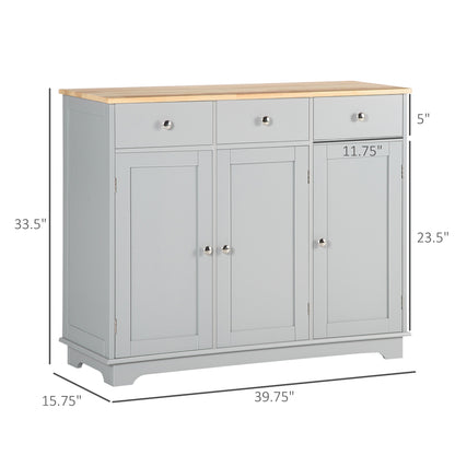 Cody Sideboard Buffet Cabinet - Gray