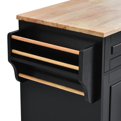 Pantry Mate Kitchen Cart - Black