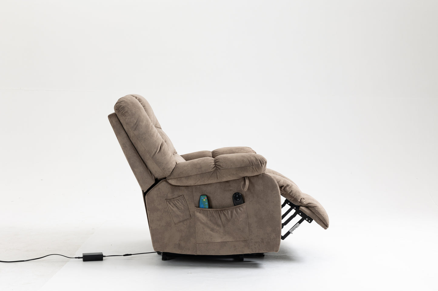 Kiara Recliners Lift Chair - Beige+Brown