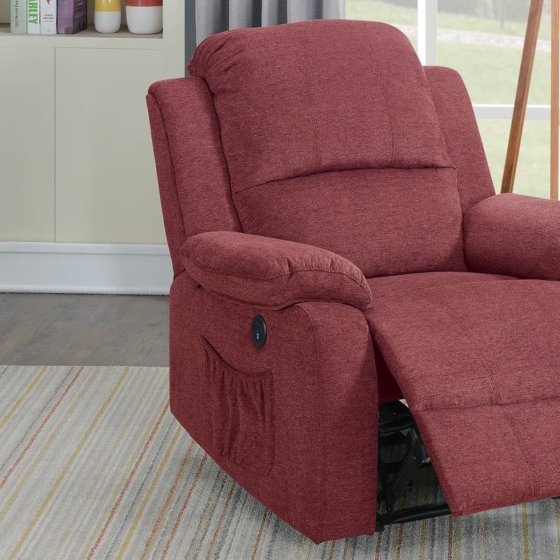 Nebu Power Recliner Chair - Red