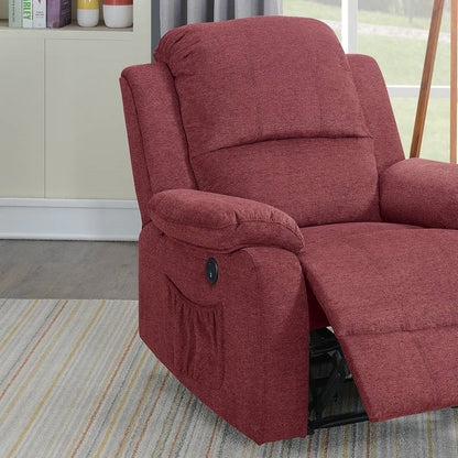 Nebu Power Recliner Chair - Red