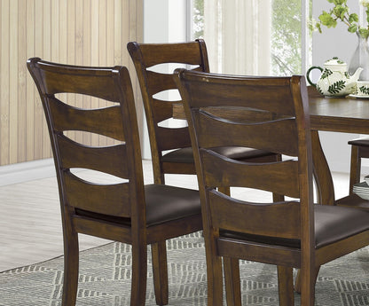 Fabio Dining Chair (Set of 2)- Brown