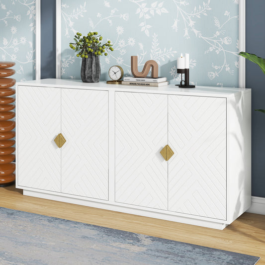Kelsey Sideboard Buffet - White