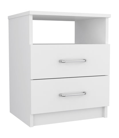 Brookeline 2-Drawer Nightstand - White