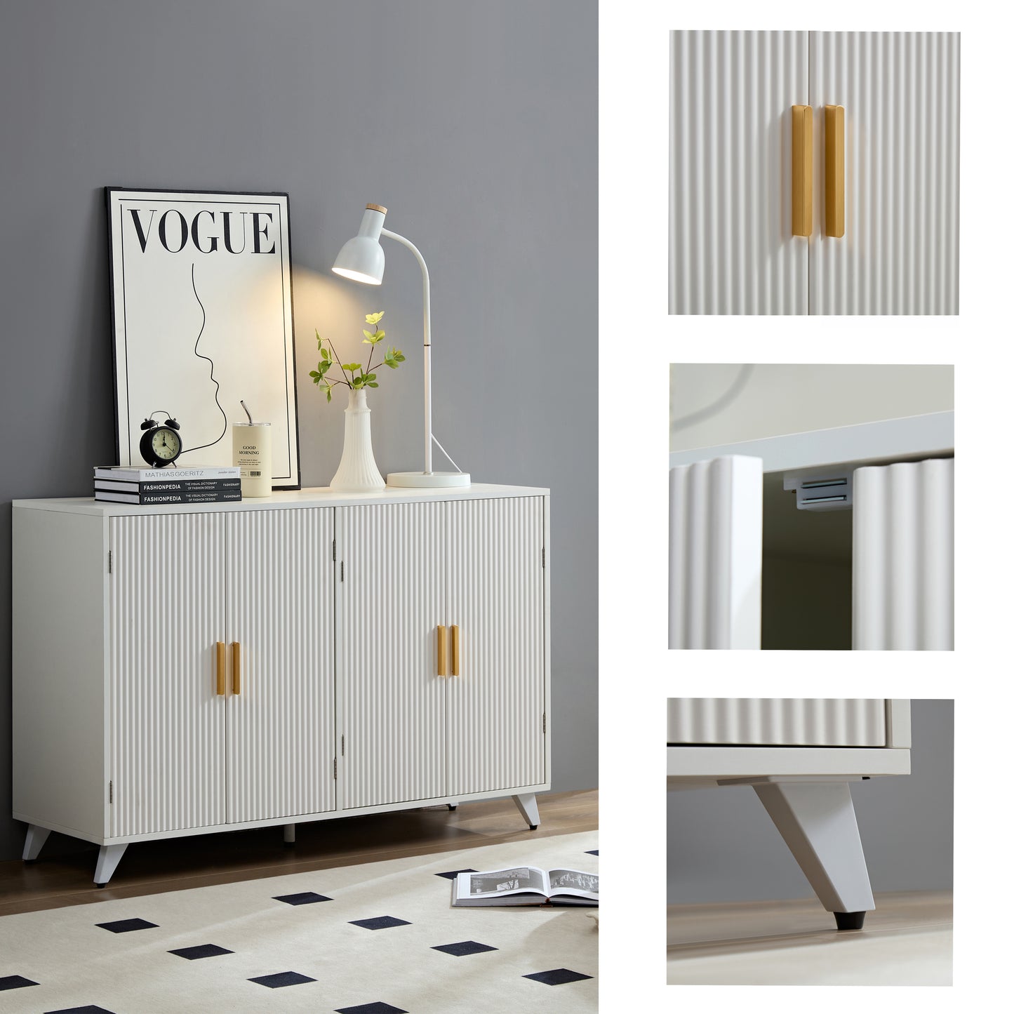 Miller 4 doors Sideboard Buffet
