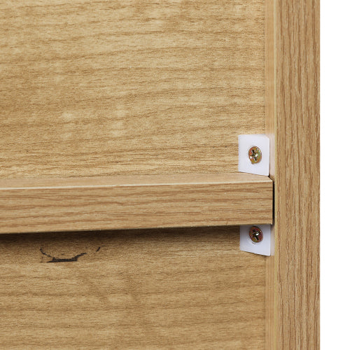 Olson Drawer Dresser Cabinet - White Oak