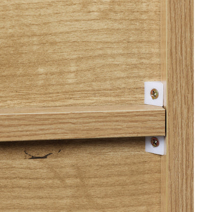 Olson Drawer Dresser Cabinet - White Oak