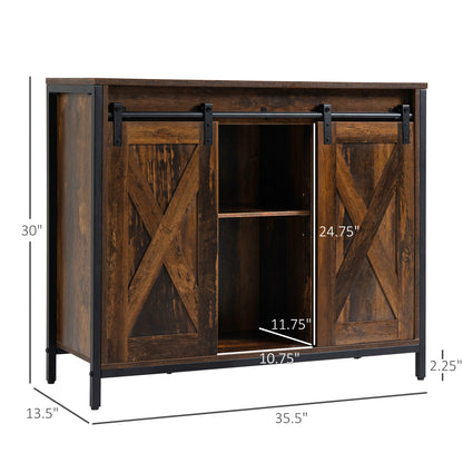 Decora Industrial Sideboard Buffet Cabinet