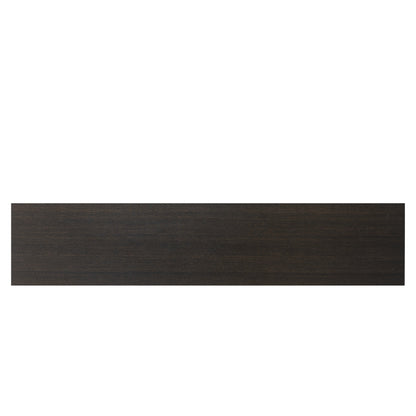 Chicada TV stand with LED remote control lights - Black+Brown