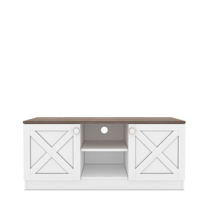Costal TV Stand - White