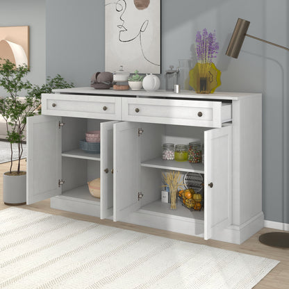 Houston 4-Door Sideboard Buffet - Antique White