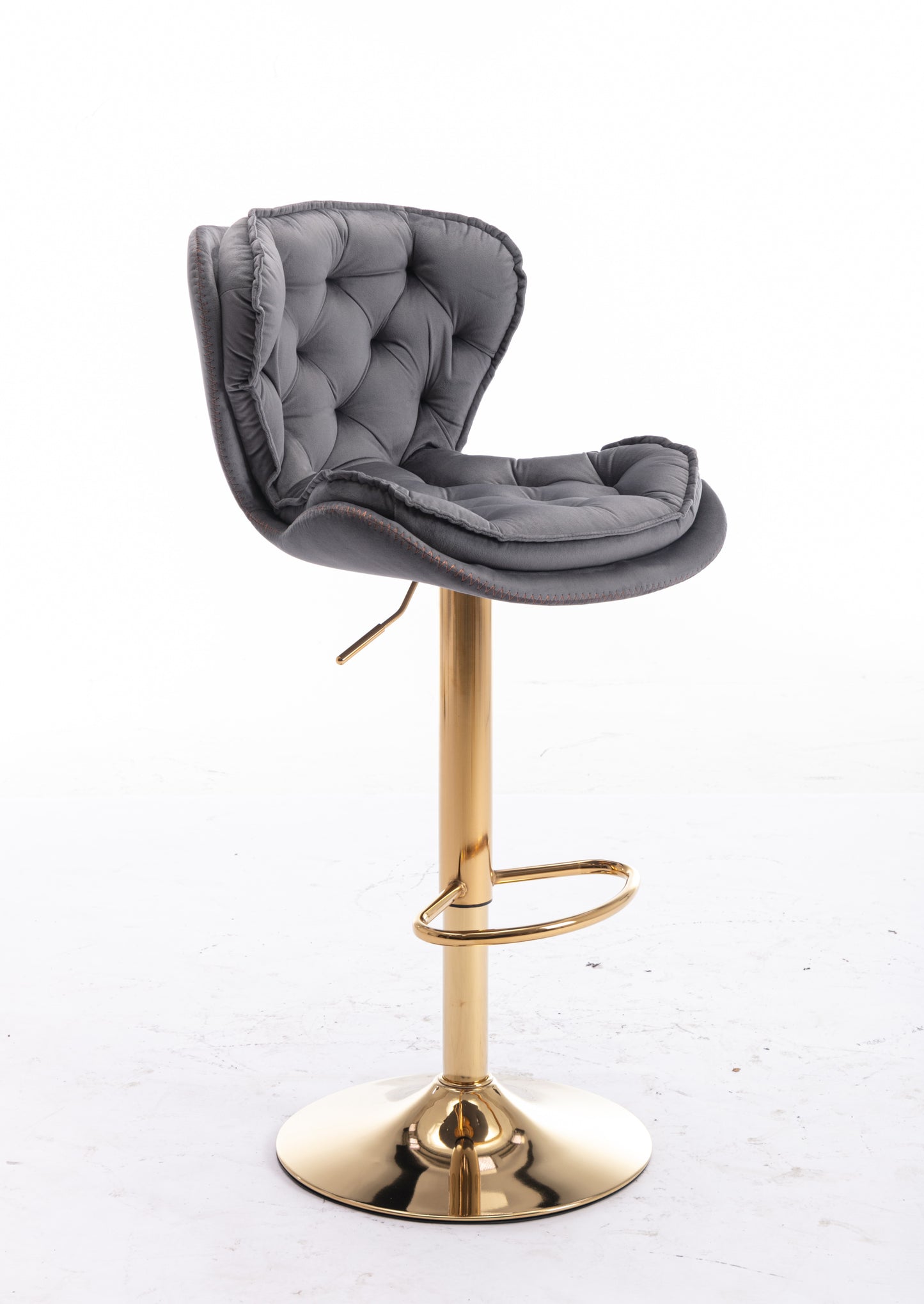 Layer Luxe Bar Stools - Gray Set of 2