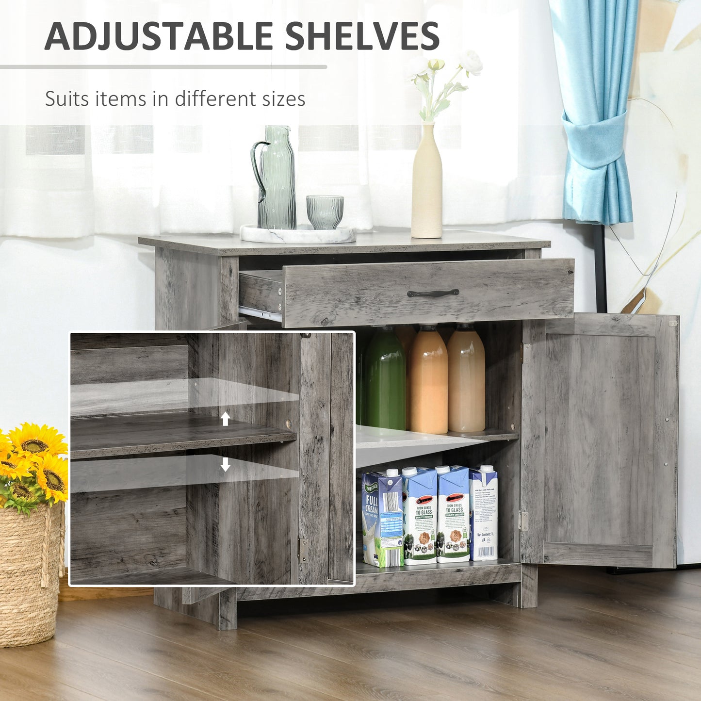 Nord Farmhouse Sideboard Buffet