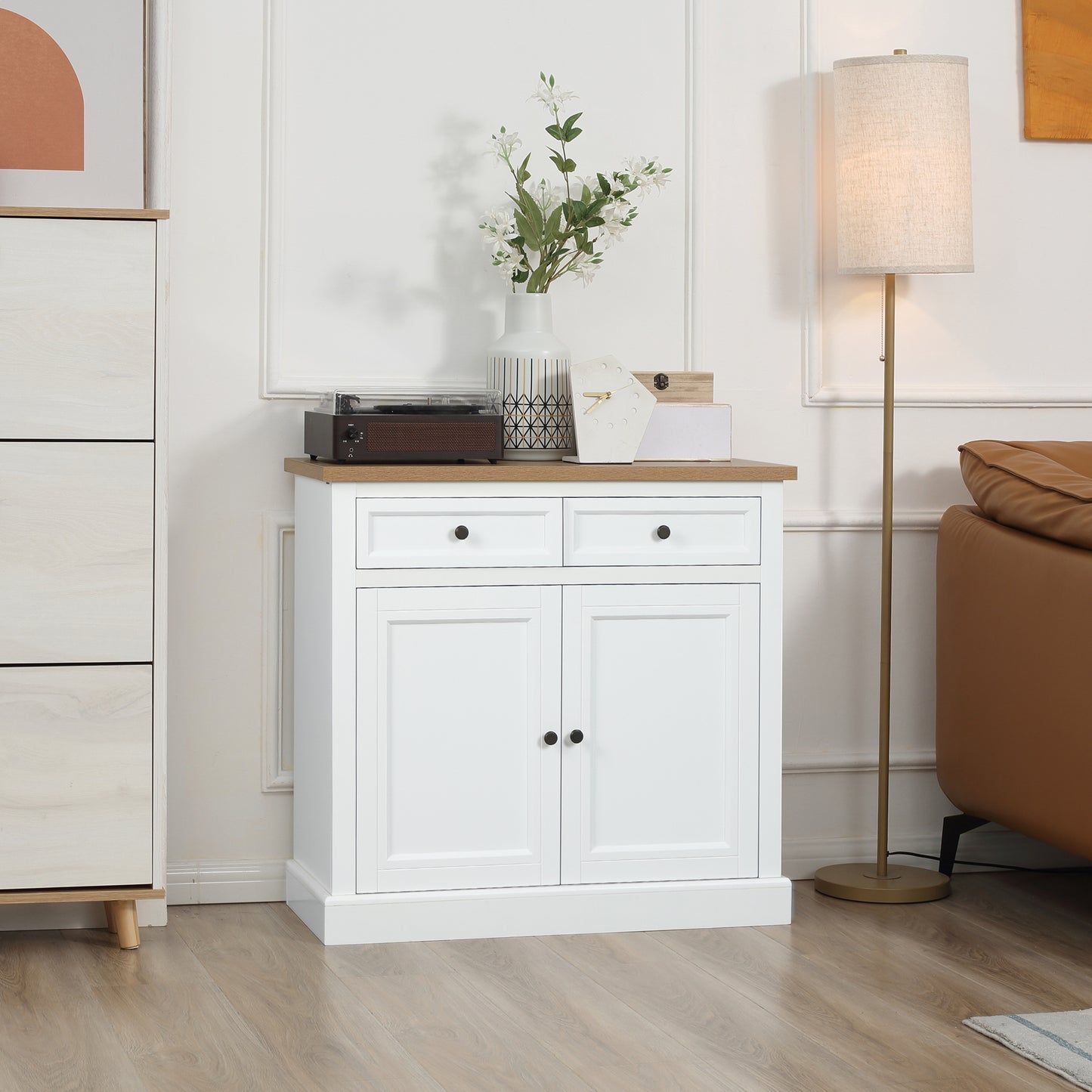 Esco Sideboard Buffet - White