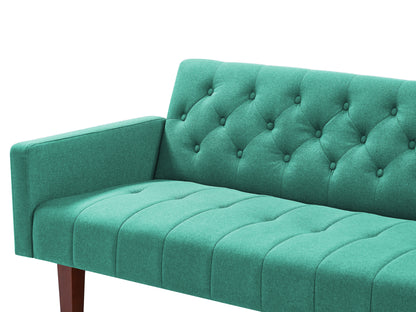 Aspen Convertible Sofa Bed - Green