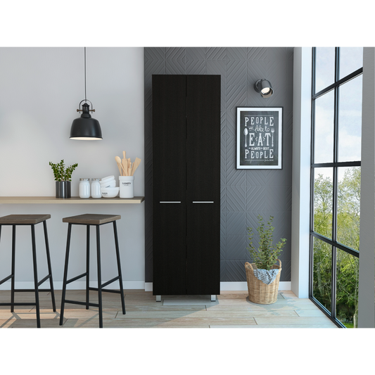 Baleare Pantry Cabinet - Black