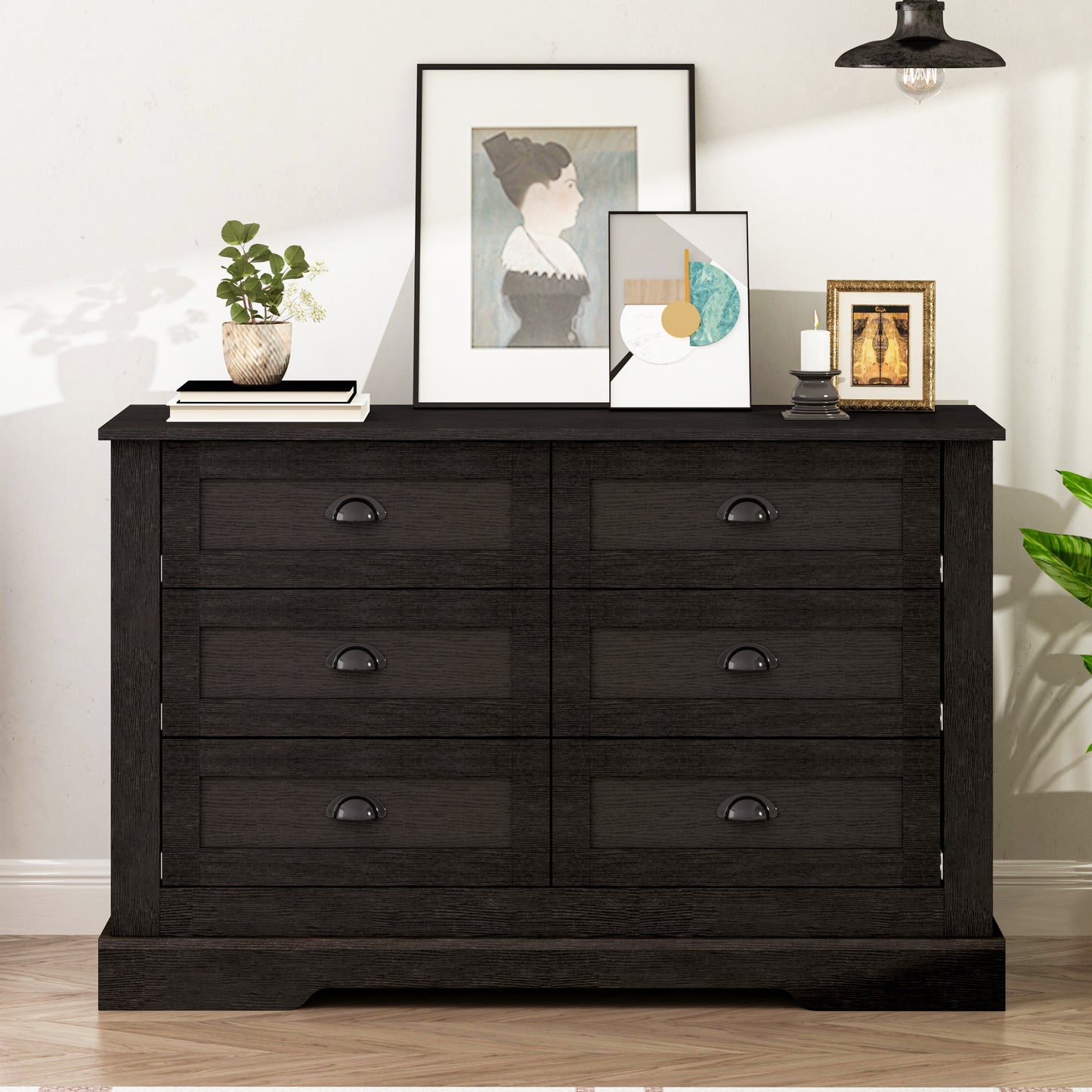 Knott Sideboard Cabinet - Dark Gray