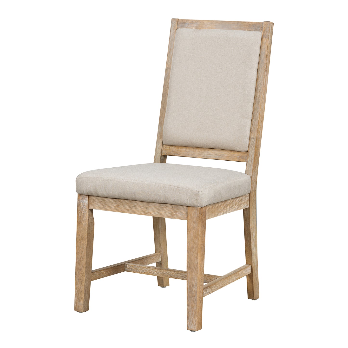 Alba 5pc Dining Set Extendable Table 4x Side Chairs - Natural
