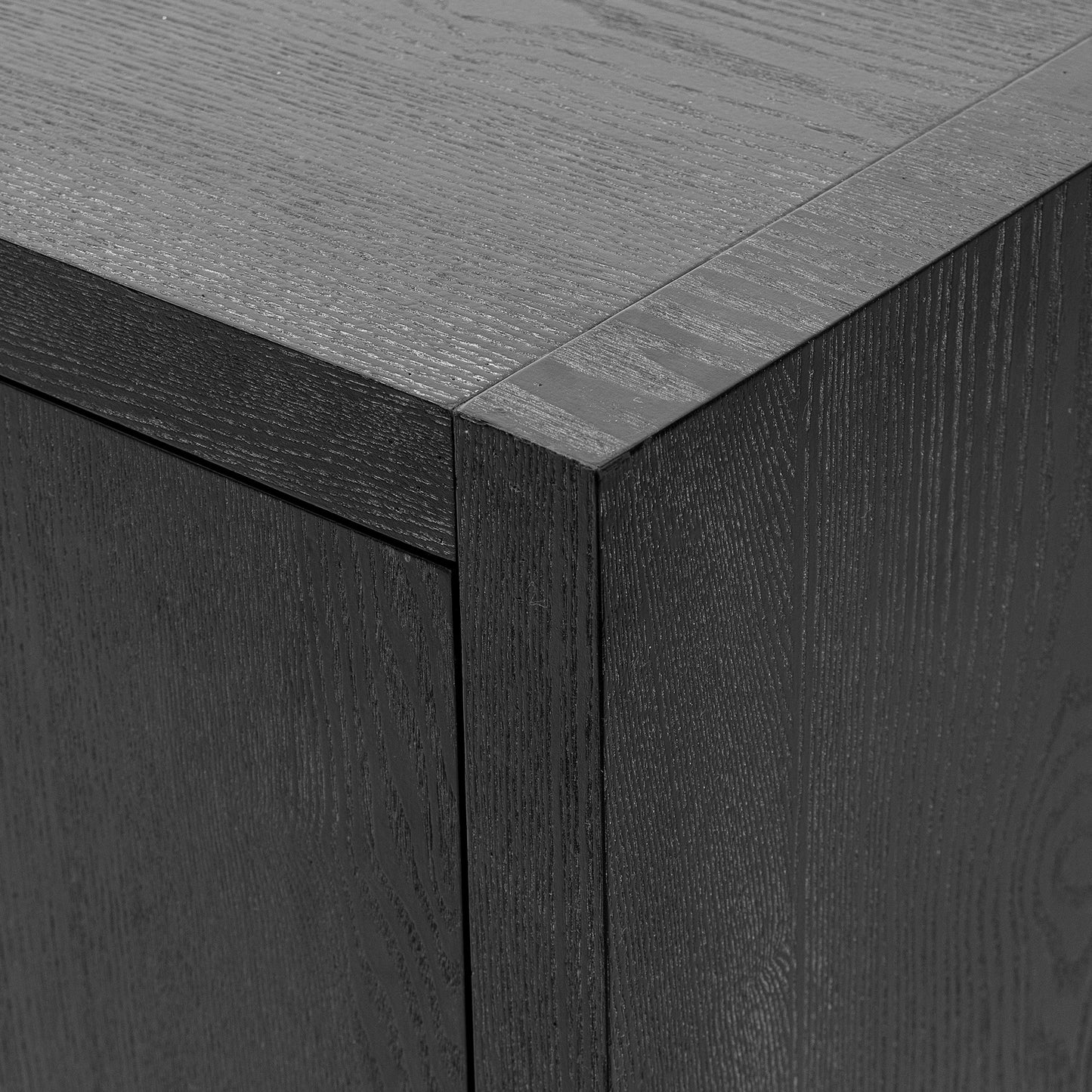 Marco Sideboard Wooden Cabinet - Black
