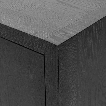 Marco Sideboard Wooden Cabinet - Black