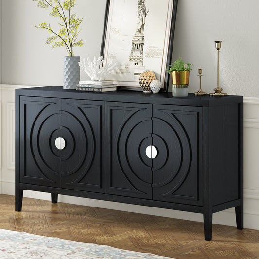 Kane Sideboard Buffet - Black
