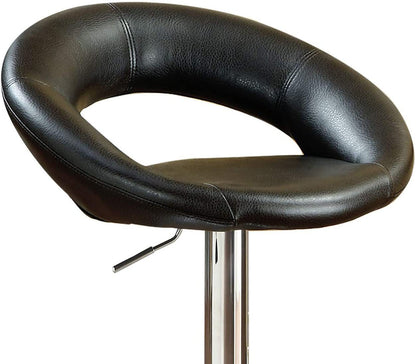 Donut Adjustable Stool - Black Set of 2
