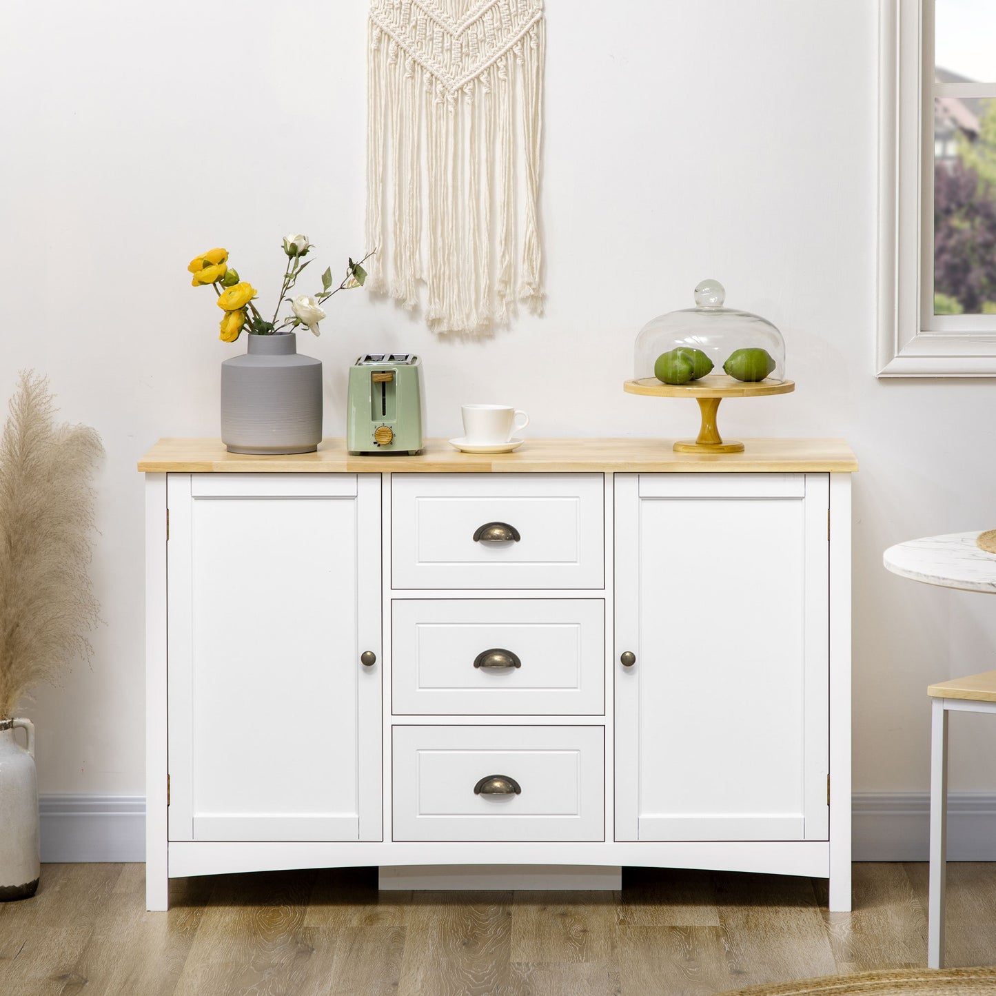 Clara Sideboard Buffet - White