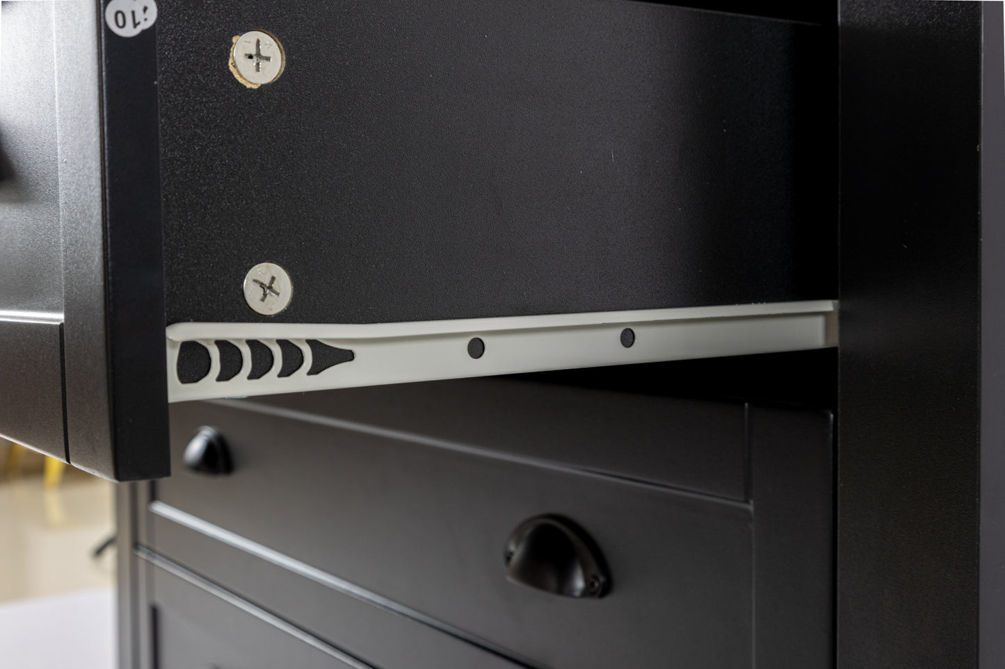 Wyatt Sideboard Accent Cabinet - Black