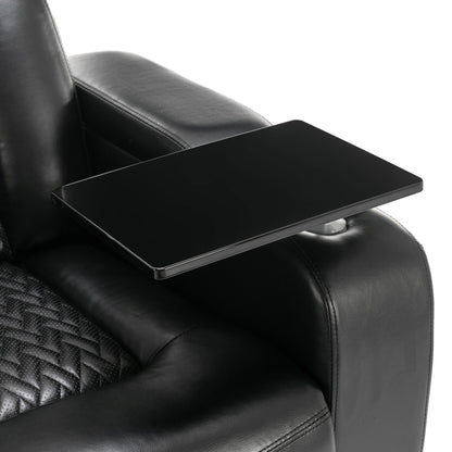 Comfort Max 270 Degree Swivel Power Recliner - Black