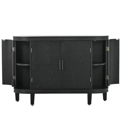 Tamra Sideboard Accent Cabinet - Black
