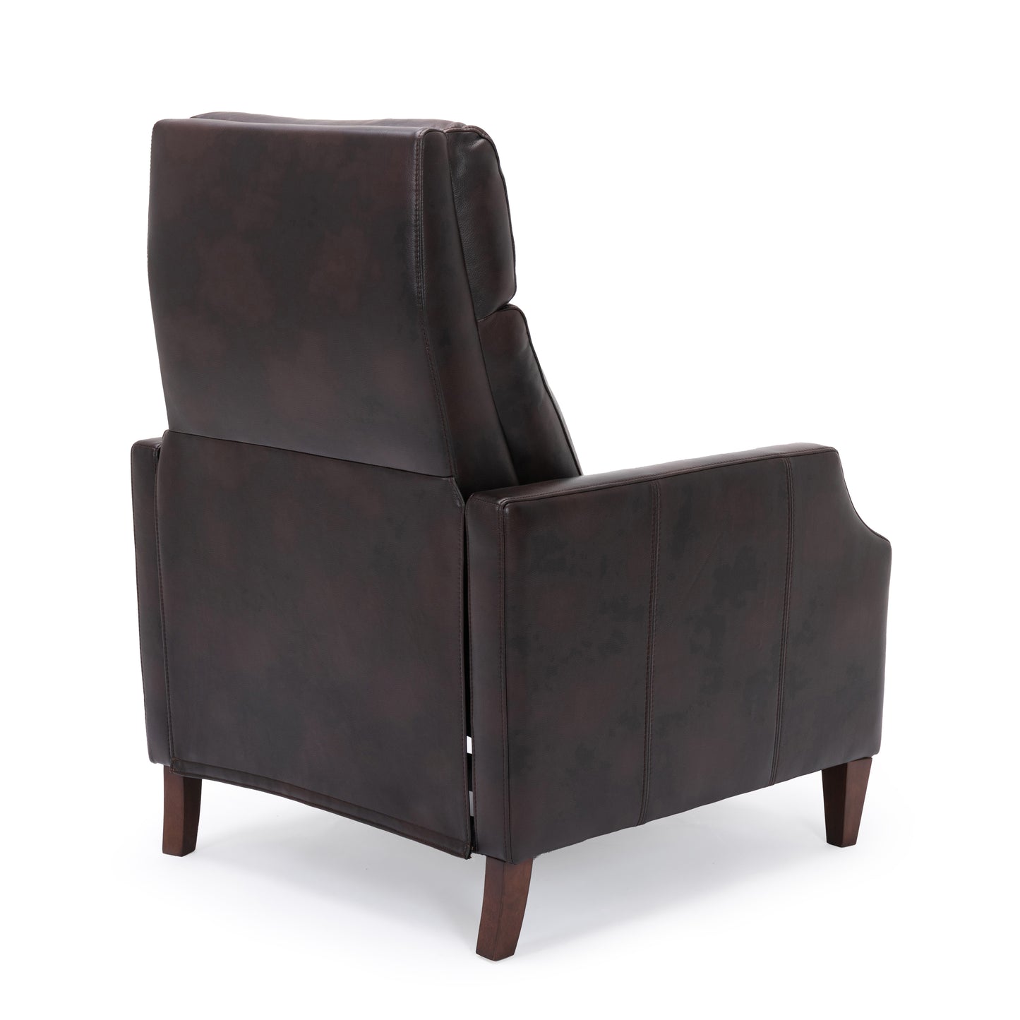 Biscoe Push Back Recliner - Brown