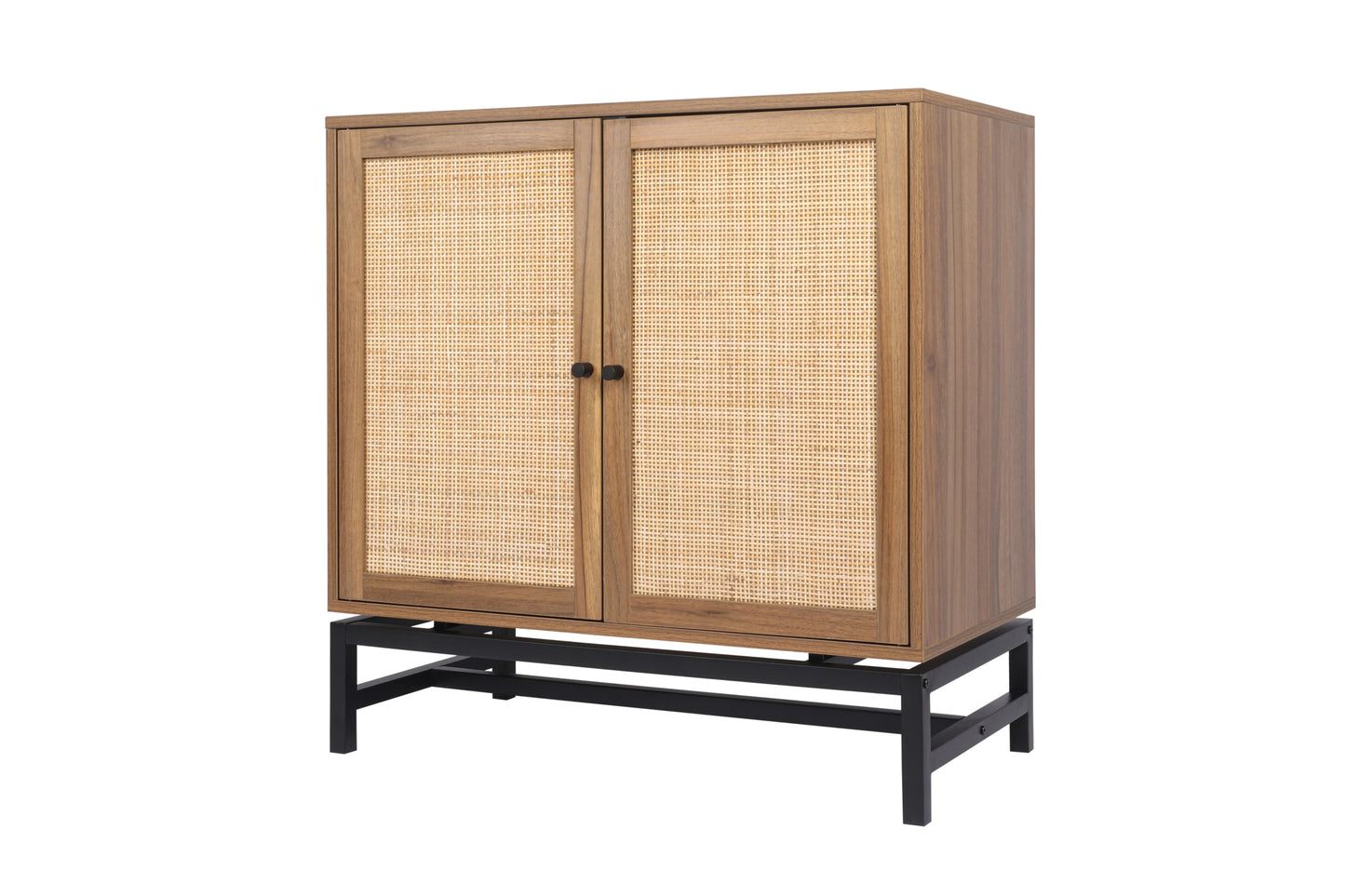 Bert Accent Storage Cabinet Set of 2 - Walnut