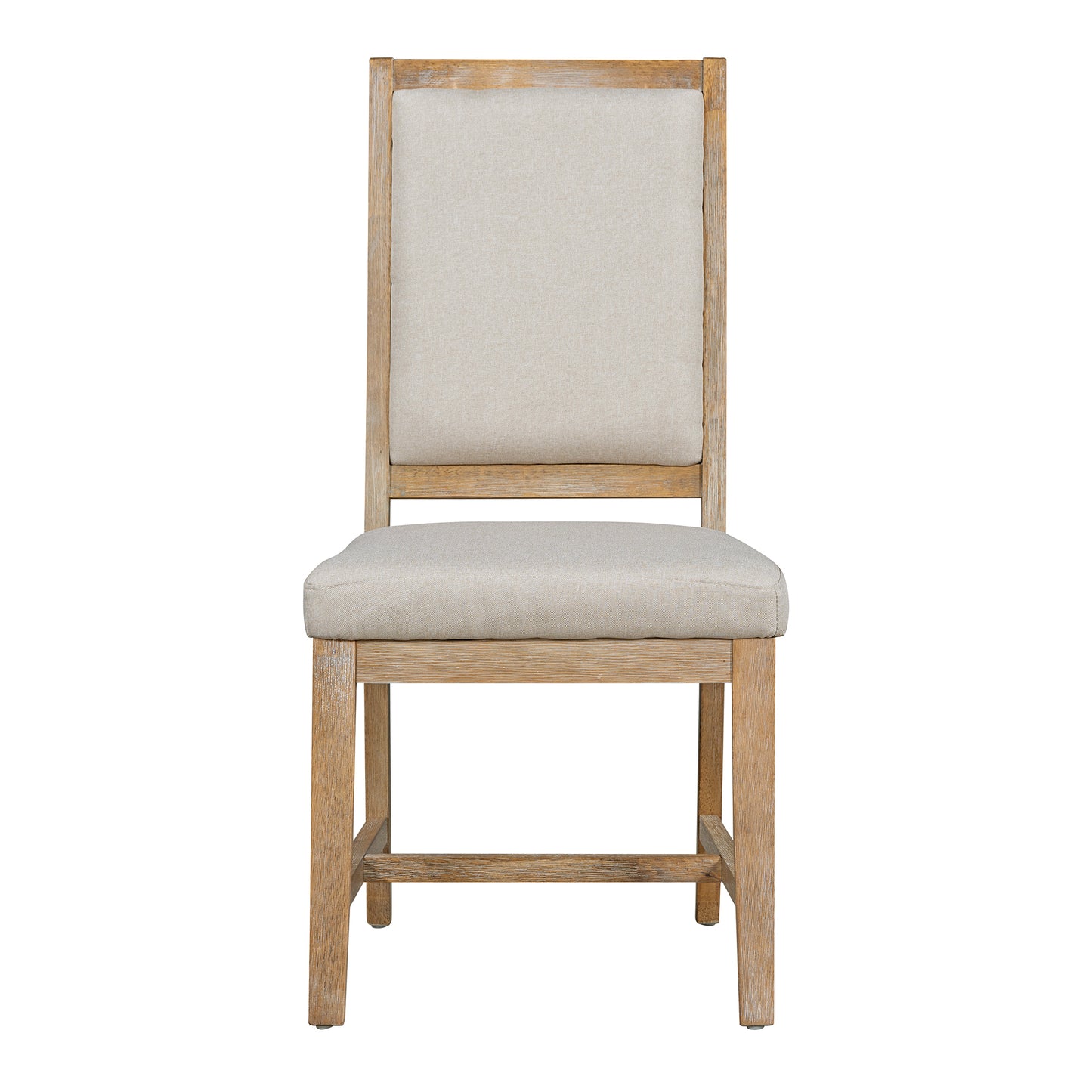 Alba 5pc Dining Set Extendable Table 4x Side Chairs - Natural