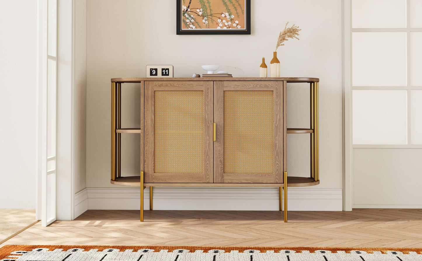 Amari 2- Rattan Door - Natural